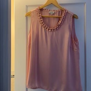 Pink Tahari top size L